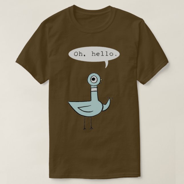 Dont Let the Pigeon Drive the Bus 1 T Shirt (Design framsida)
