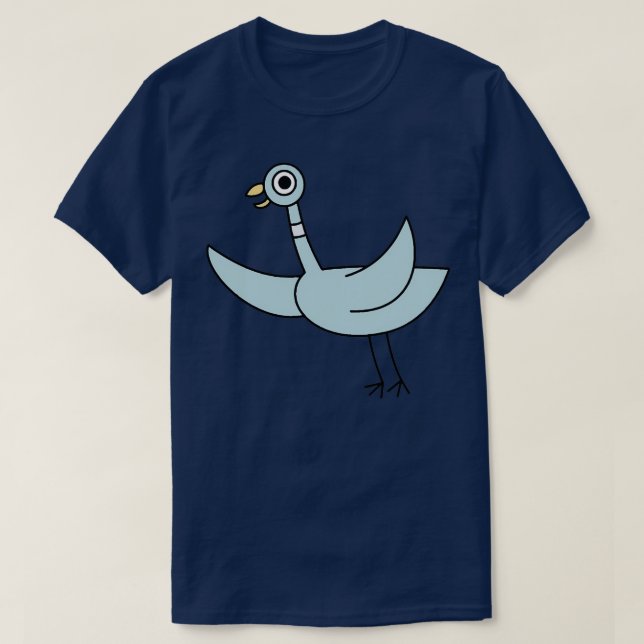 Dont Let the Pigeon Drive the Bus Classic TShirt T Shirt (Design framsida)