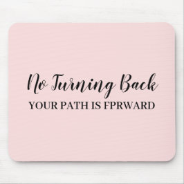 Don't Look Back Modern Uplifting Peachy Pink Musmatta