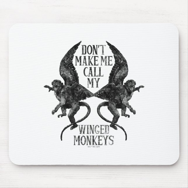 Dont Make Me Call My Winged Monkeys  Musmatta (Framsidan)