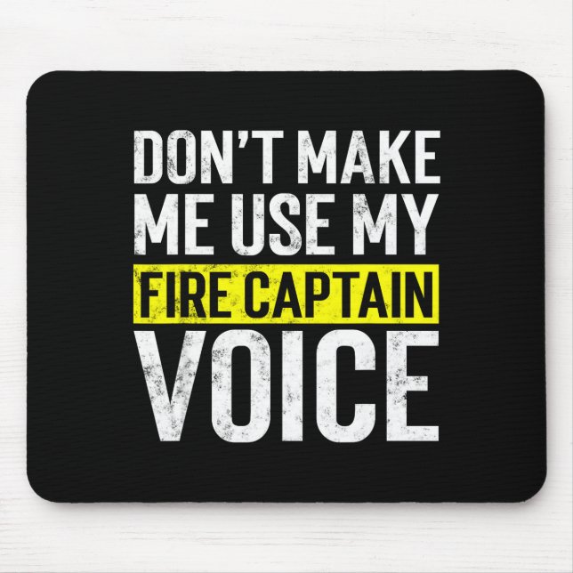 Don't Make Me Use My Firefighter Fire Captain Chie Musmatta (Framsidan)