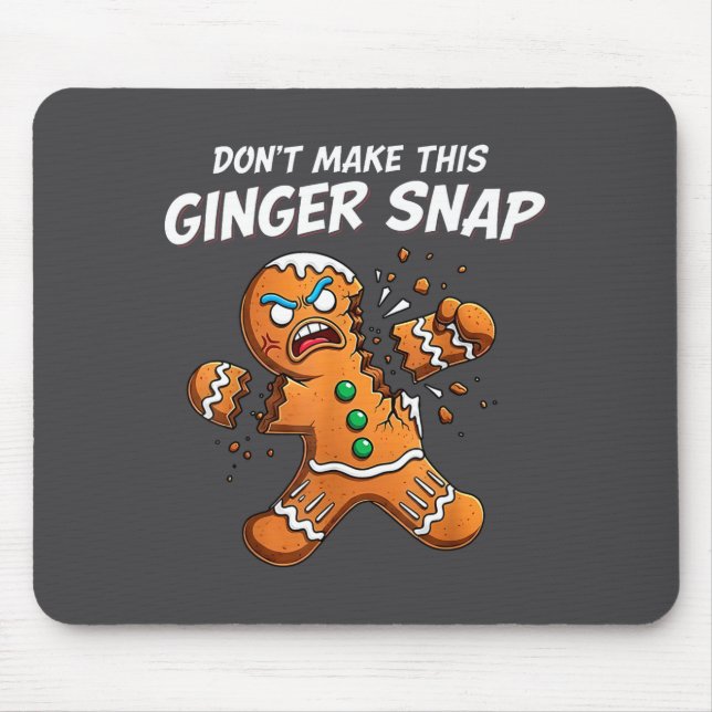 Don't Make This Ginger Snap Baker Gingerbread Chri Musmatta (Framsidan)