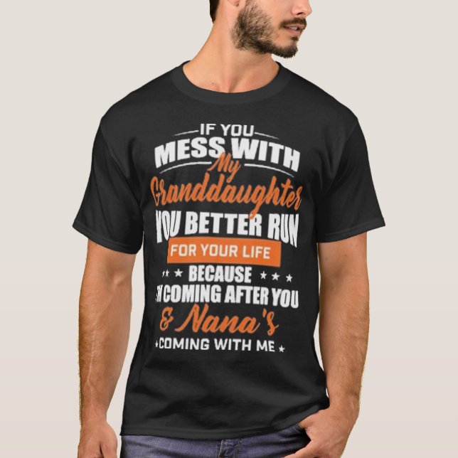 DONT  MED MIN GRANDDAUGHTER T SHIRT (Framsida)
