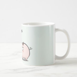 Don't mess with he pig kaffemugg