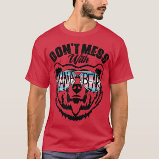 Don't Mess With Mama Bear Proud Trans Mom Ally Tra T Shirt
