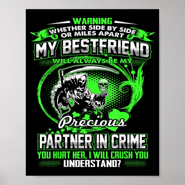 Don't Mess With My Friend  Poster (Framsidan)