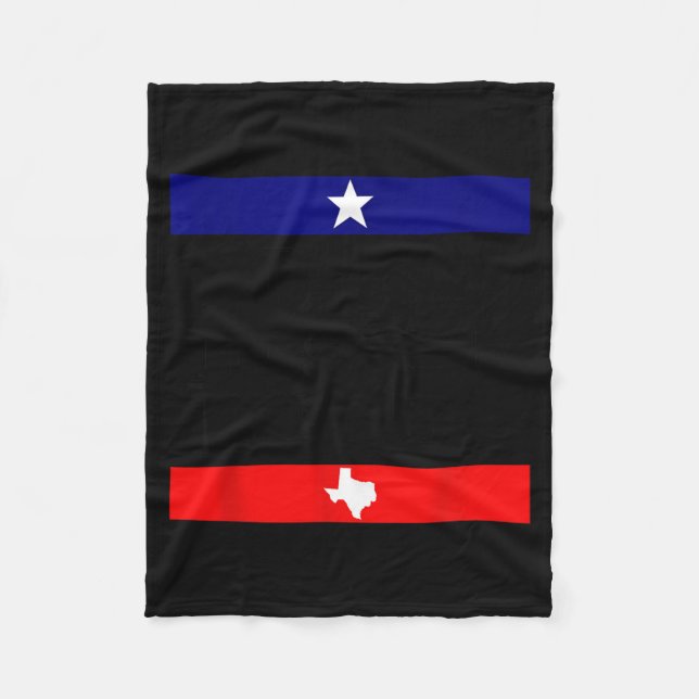 Don't Mess With Trans Kids Texas Pride Protect Tra Fleecefilt (Framsidan)