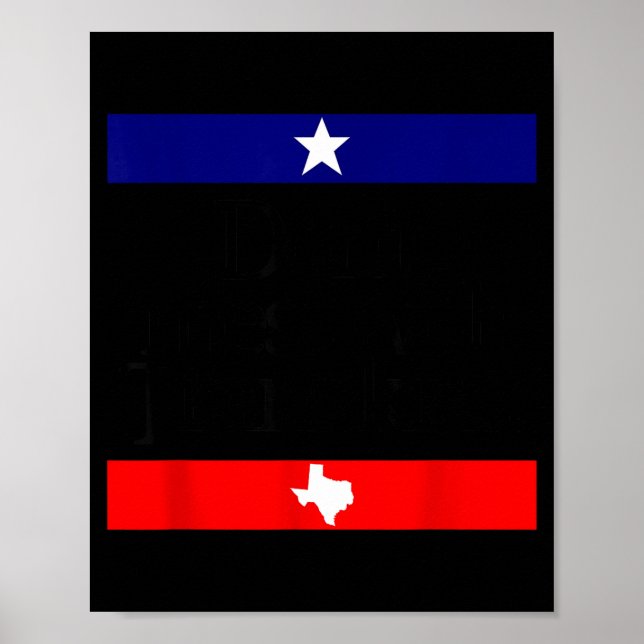 Don't Mess With Trans Kids Texas Pride Protect Tra Poster (Framsidan)