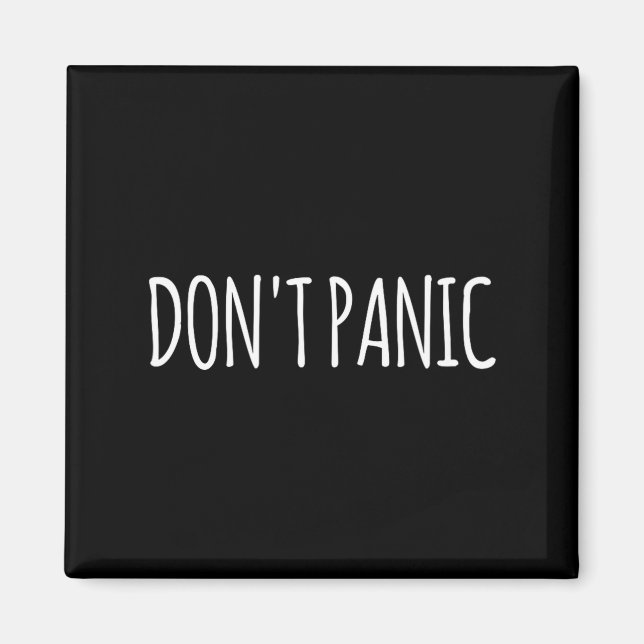 Don't Panic  Magnet (Framsidan)
