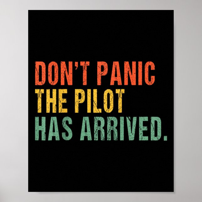 Don't Panic, The Lot Has Arrived - Funny Lot Quote Poster (Framsidan)