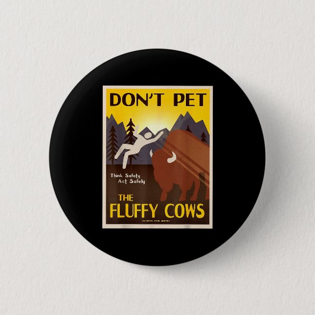 Don't Pet The Fluffy Cows  Knapp (Framsida)