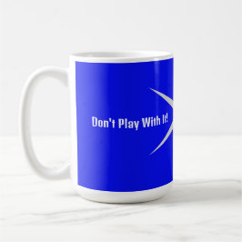 Don't play with it,that part. Blk/White Collection Kaffemugg