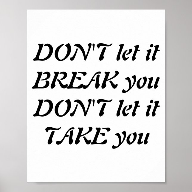 Dont  poster (Framsidan)