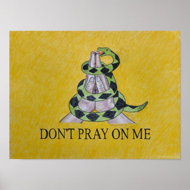 Don't Pray On Me Poster (Framsidan)