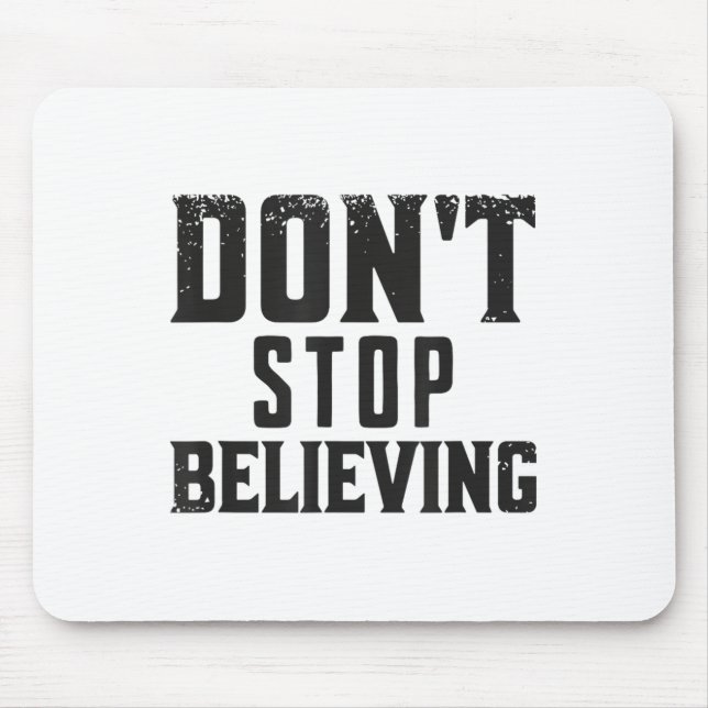 Don't Stop Believing Motivation  Musmatta (Framsidan)
