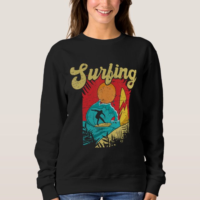 Don't Stop Surfing Extreme Sports Sea Waves Surfer T Shirt (Framsida)