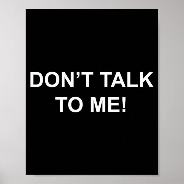Don't Talk To Me Secret Masked Performer  Poster (Framsidan)