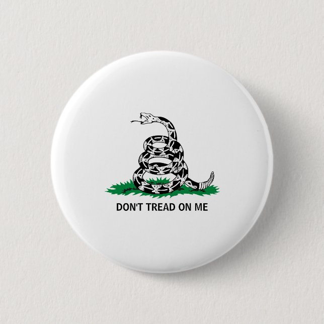 Dont Tread On Me  Knapp (Framsida)