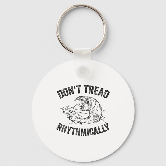 Don't Tread Rhythmically Apparel For Men Women  Nyckelring (Framsida)