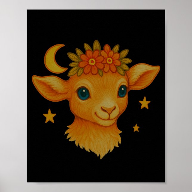 Dont Worry Baa Happy Baby And Childrens Infant  Poster (Framsidan)