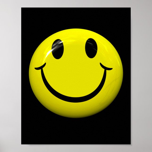 Dont Worry Be Happy Face  Poster (Framsidan)