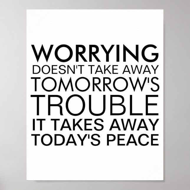 Dont Worry Sitive Message  Poster (Framsidan)