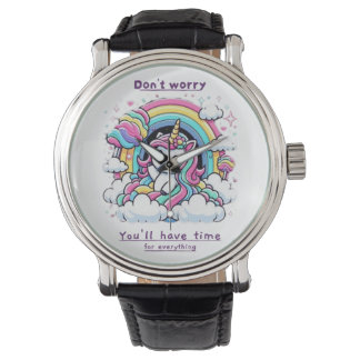 Don't Worry, You'll Have Time for Everything" Armbandsur