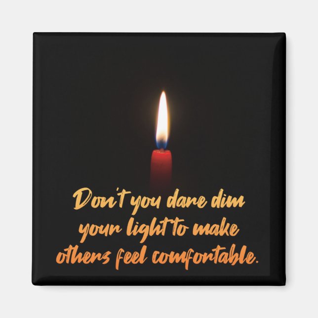 DON'T YOU DARE MAGNET (Framsidan)