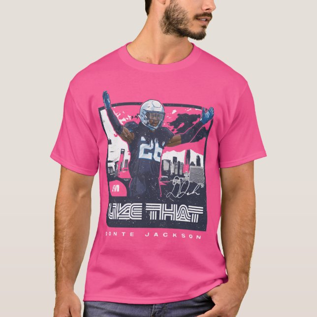 Donte Jackson Carolina, jag är som Cityscape T Shirt (Framsida)