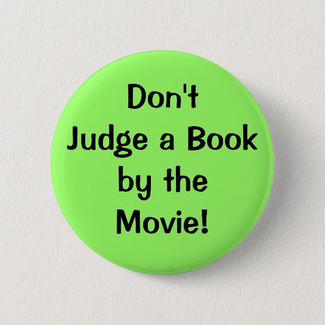Don'tJudge en Bookby theMovie! Knapp (Framsida)