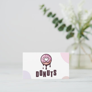 Donut affärskort visitkort
