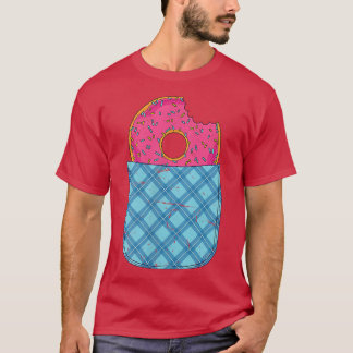 Donut Älskare Sweets Sprinkles Doughnut Cute Pocke T Shirt