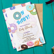 Donut Baby Shower Boy
