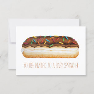Donut Baby Sprinkle Inbjudan