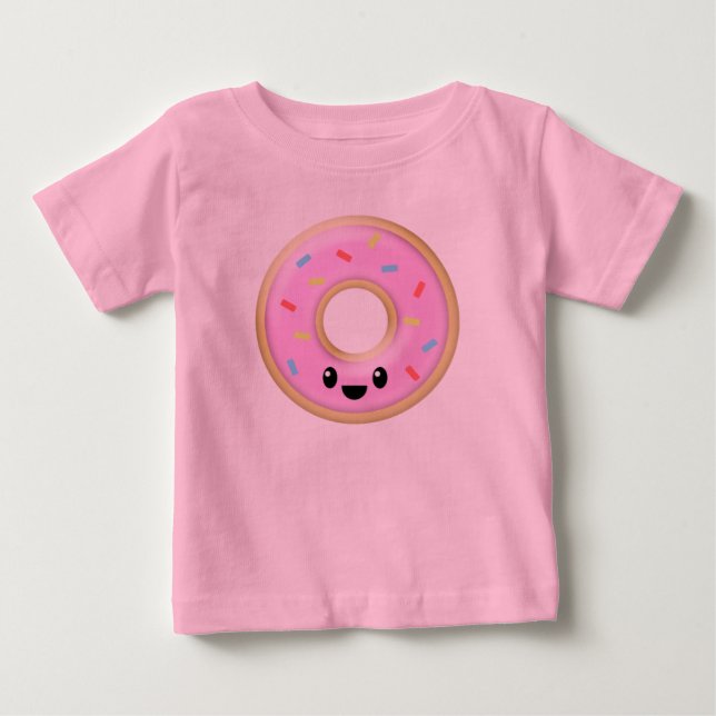 Donut Baby Tutu T Shirt (Framsida)