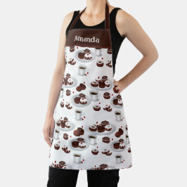Donut Baker eget namn Apron