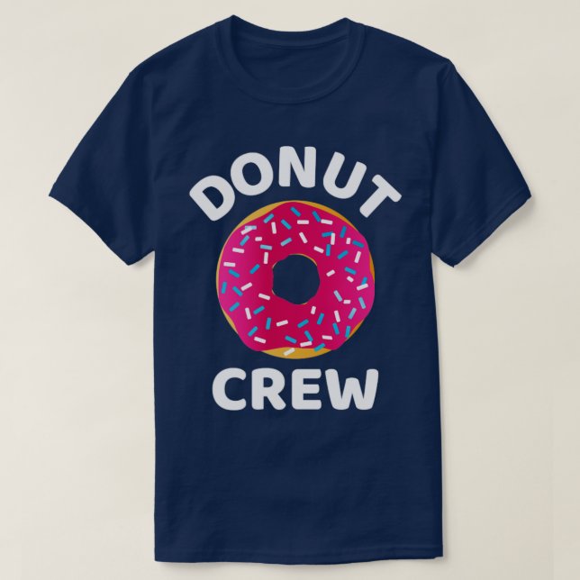Donut-besättning T Shirt (Design framsida)