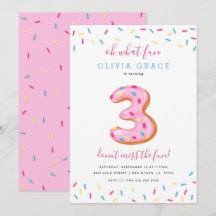 Donut Birthday Firande| Tre