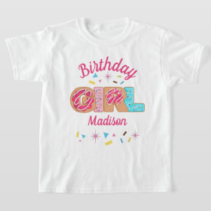 Donut Birthday småbarn tshirts