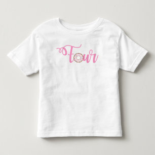 Donut Birthday T-Shirt 4-nånsin Sweet T-Shirt