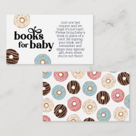 Donut Bokar för Baby djurutrymmeskort Tilläggskort