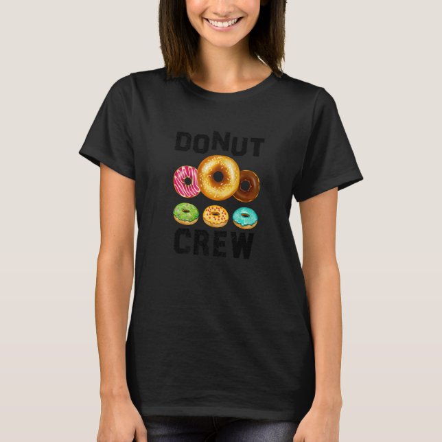 Donut Crew För manar kvinnor Kids Donut T Shirt (Framsida)