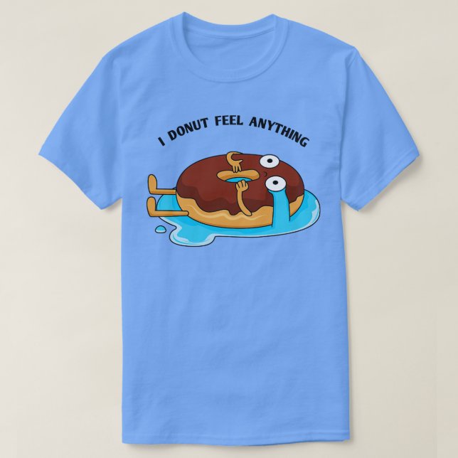 Donut Cute Food Pun T Shirt (Design framsida)