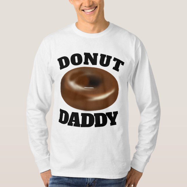 Donut Daddy Dad T-shirt (Framsida)