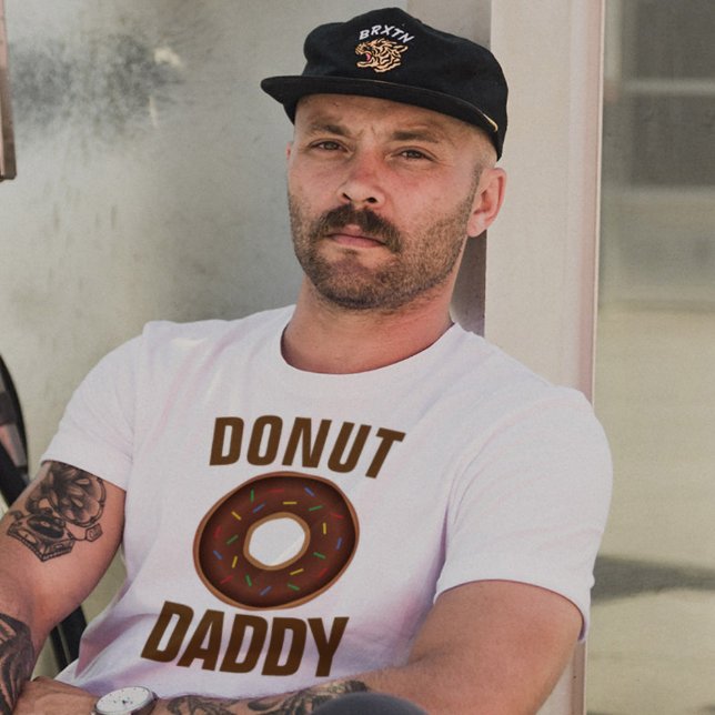 DONUT DADDY, Funny Pappa T-shirts (Skapare uppladdad)