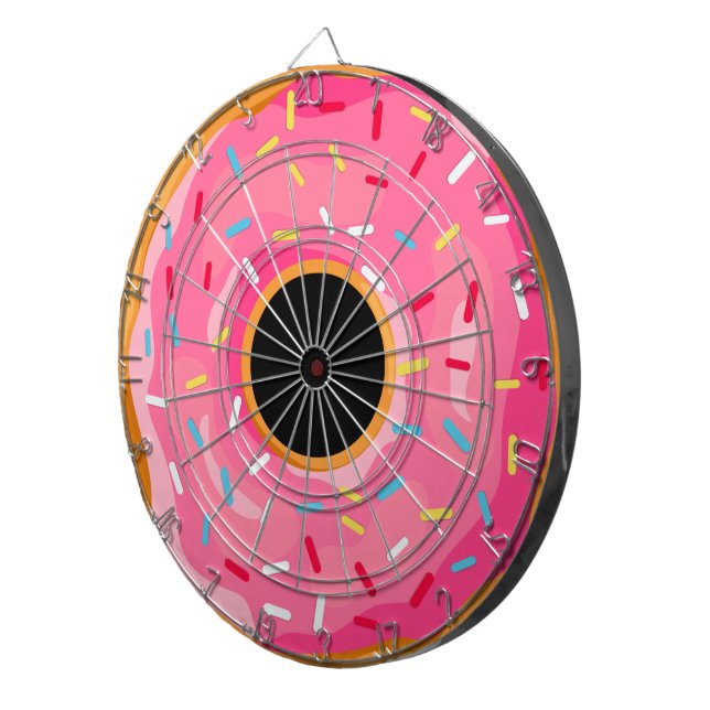 Donut Dartboard Darttavla (Högra Framsidan)