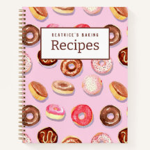 Donut Delight Anpassade Recipe Bok