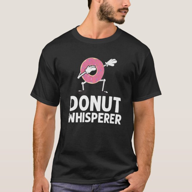 Donut Designer För manar Women Doughnut Foodie Spr T Shirt (Framsida)