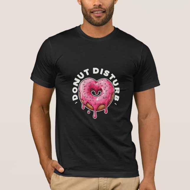 Donut Disturb för singel T Shirt (Framsida)