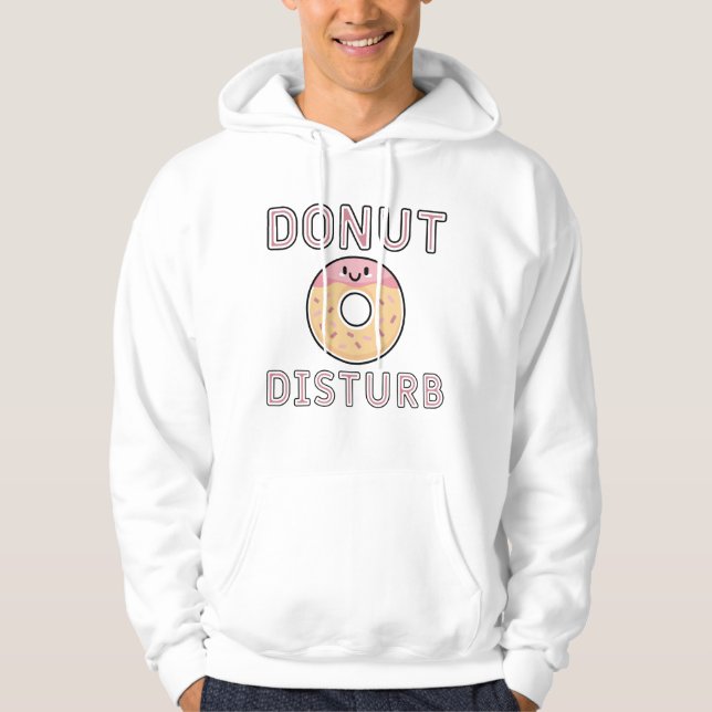 Donut Disturb Hoodie (Framsida)